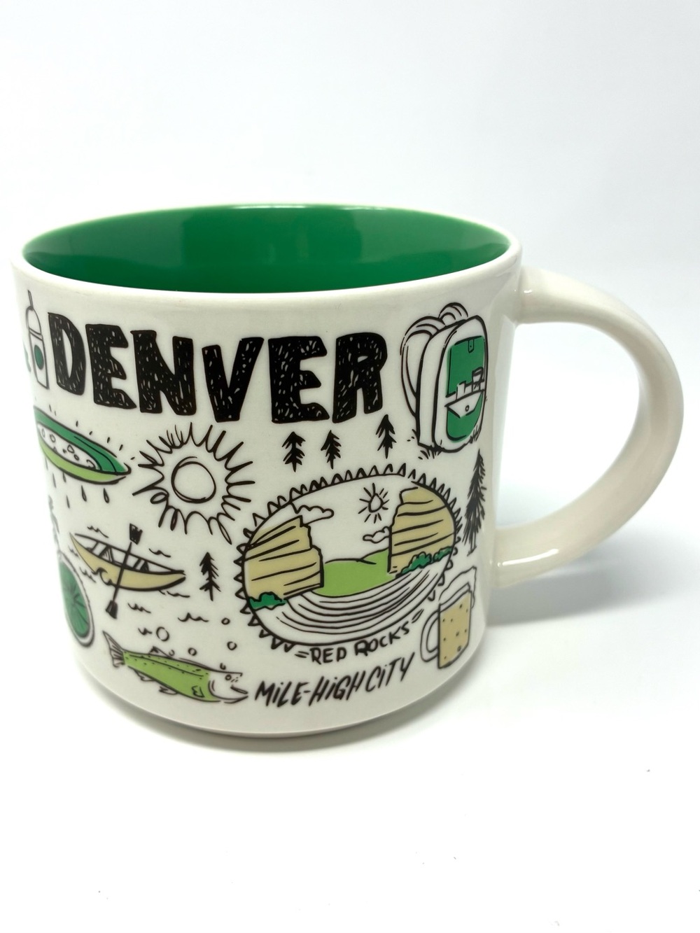 Starbucks Denver State Been There Series Coffee Mug Across The Globe Series